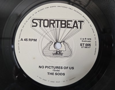 Lot 6 - THE SODS 7" SINGLES + ACETATE PACK WITH LETTER - RARE 70'S PUNK ROCK