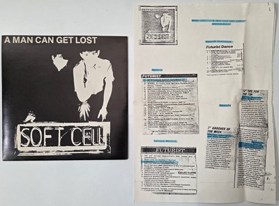 Lot 7 - SOFT CELL 7" SINGLES PACK WITH MUTANT MOMENTS W/L, PRESS SHEETS + MORE