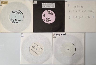 Lot 74 - THE ORB / ORBITAL / SABRES OF PARADISE - 7" PROMOS