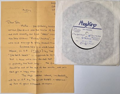 Lot 76 - THE ORCHIDS - I'VE GOT A HABIT 7" (TEST PRESSING - SARAH 2)
