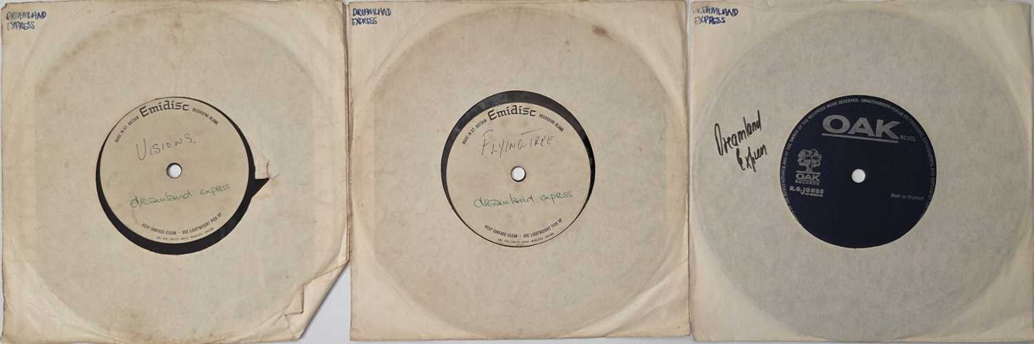Lot 11 - DREAMLAND EXPRESS - EMIDISC 7" ACETATES - LOST 60'S ROCK