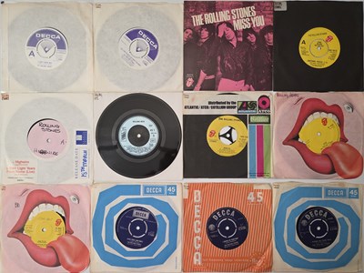 Lot 89 - THE ROLLING STONES - 7" / EP PACK (INC DEMOS)