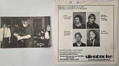 Lot 19 - SILENT NOISE - 'I'VE BEEN HURT SO MANY TIMES BEFORE' 7" - UK 1979 W/ SEALED LETTER!