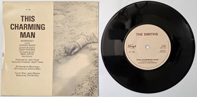 Lot 24 - THE SMITHS - 'THIS CHARMING MAN' 7" - SINGLE-SIDED TEST PRESS W/ LABEL ON A-SIDE
