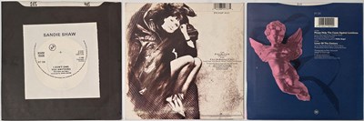 Lot 26 - SANDIE SHAW 7" SINGLES PACK - INC. 'HAND IN GLOVE' WHITE LABEL PRESSING