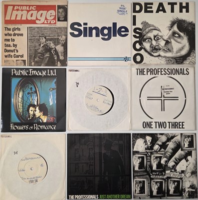 Lot 103 - PUBLIC IMAGE LTD / THE PROFESSIONALS - 7" PACK