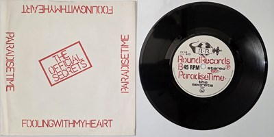 Lot 111 - THE OFFICIAL SECRETS - FOOLING WITH MY HEART 7" (RR1)