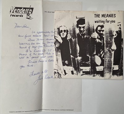 Lot 119 - THE MEANIES - WAITING FOR YOU 7" (VD 002 - UK ORIGINAL)