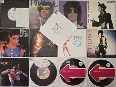 Lot 51 - PRINCE - 7" SINGLES PACK WITH PROMOS & PRESS MATERIAL