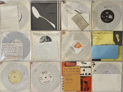 Lot 131 - NEW WAVE - POWER POP - PUNK - 7" SINGLE PACK WITH LETTERS