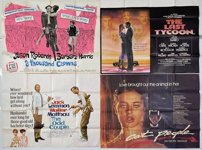 Lot 144 - UK QUAD POSTER COLLECTION INC ODD COUPLE / CAT PEOPLE.