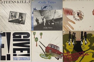 Lot 61 - EXPERIMENTAL, MINIMAL, LEFTFIELD LPS - SUICIDE, THE RESIDENTS, GEILE TIERE + PRESS MATERIAL