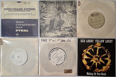 Lot 140 - RED LORRY YELLOW LORRY - 7" SINGLE PACK INCLUDING ACETATES
