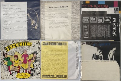 Lot 64 - NEW WAVE, INDIE, ALTERNATIVE LPS - THE PHOTOS, FLYING LIZARDS, MO-DETTES W/ LETTERS ETC