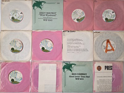 Lot 271 - ISLAND RECORDS LABEL 7" SINGLES - ANDY MACKAY, FREE, MOTT THE HOOPLE + DEMOS