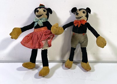 Lot 23 - DEAN'S RAG BOOK CO 1920S MICKEY AND MINNIE MOUSE