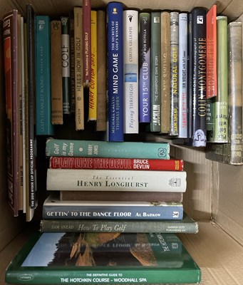 Lot 319 - GOLF - BOOK COLLECTION.