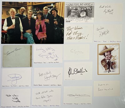 Lot 104 - BRITISH COMEDY - ONLY FOOLS AND HORSES - AUTOGRAPH COLLECTION.
