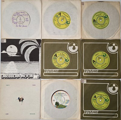 Lot 272 - HARVEST LABEL & RELATED 7" SINGLES PACK - KEVIN AYERS, BE-BOP DELUXE W/L AND DEMOS