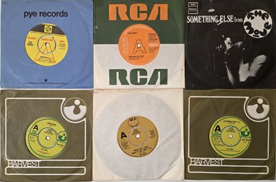Lot 276 - UK PROMOS/DEMOS 7" PACK - THE KINKS, THE MOVE ON PYE, HARVEST, RCA