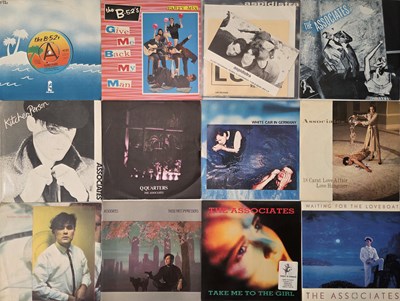 Lot 247 - WAVE, INDIE, POST-PUNK, POP 7" SINGLES - ASSOCIATES, THE B-52'S, MAGAZINE W/ LETTERS