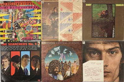Lot 251 - MIXED ROCK, COUNTRY ROCK & ROLL LPS - BOBBY CHARLES USA PROMO + MORE!