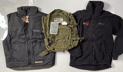 Lot 205 - CREW ISSUED FILM CLOTHING AND ACCESSORIES.