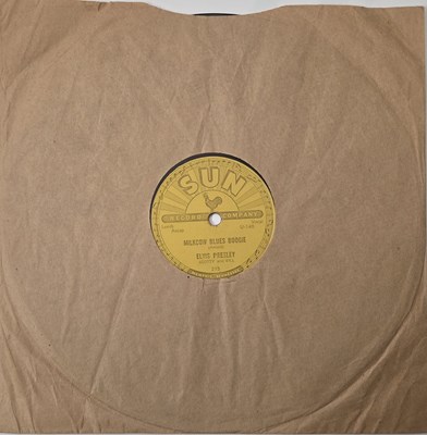 Lot 99 - ELVIS PRESLEY - 'MILKCOW BLUES BOOGIE' 78 SHELLAC - USA 1955 SUN RECORDS