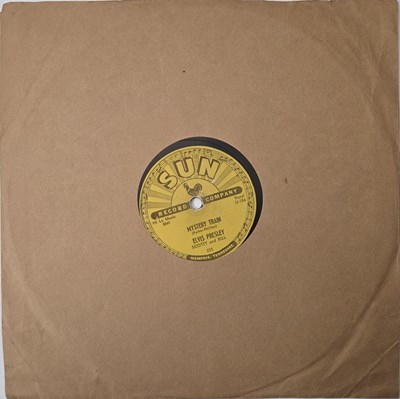 Lot 101 - ELVIS PRESLEY - 'MYSTERY TRAIN' 78 SHELLAC - USA 1955 SUN RECORDS
