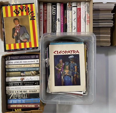 Lot 208 - FILM / TV AND THEATRE BOOKS / PROGRAMMES / POSTCARDS.