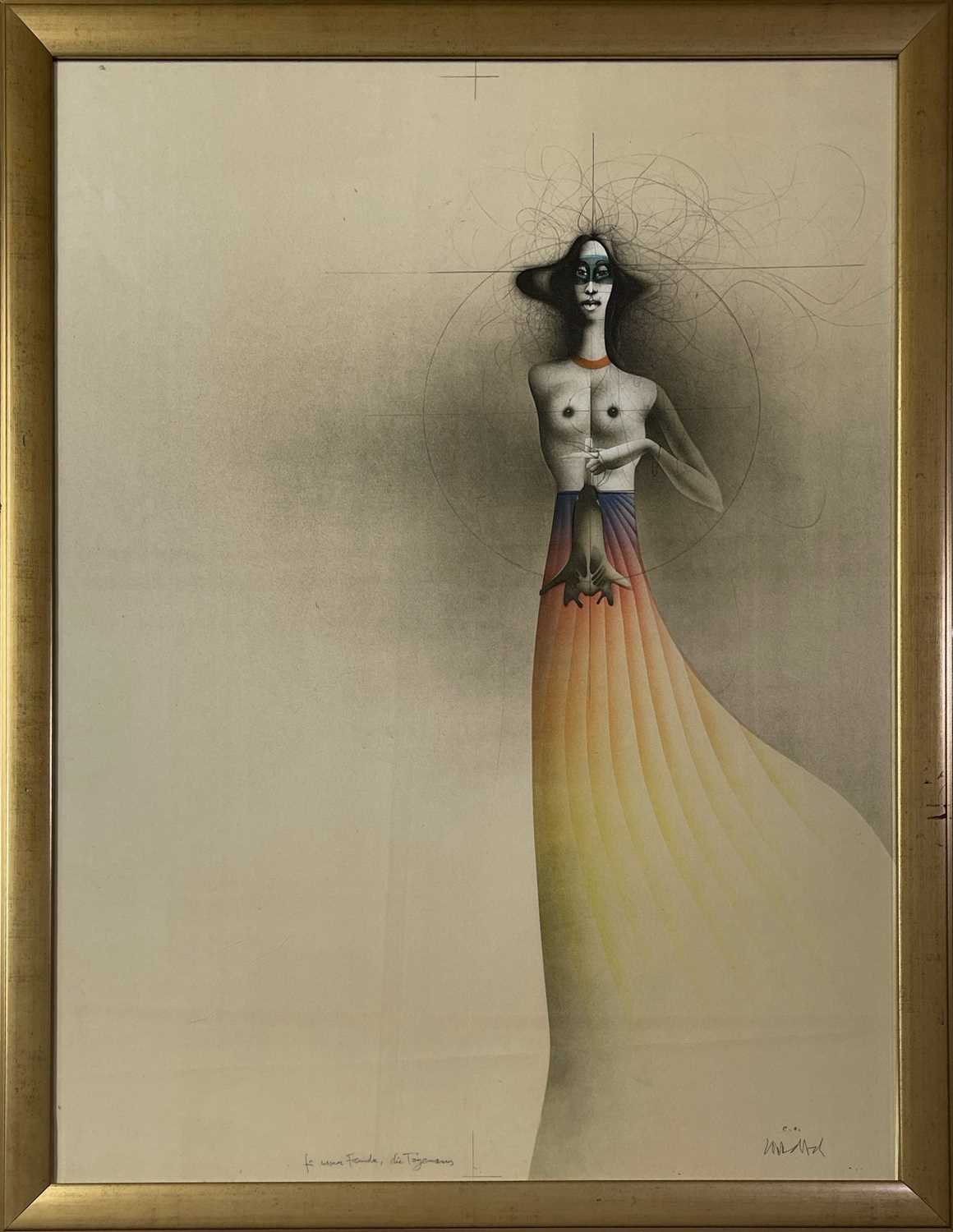 Lot 40 - PAUL WUNDERLICH (1927-2010) - SIGNED PRINT.