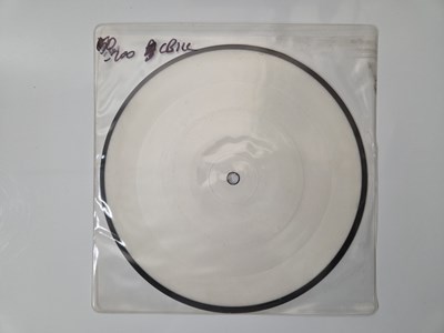 Lot 141 - THE BEATLES - SOMETHING / COME TOGETHER 7" (RP 5814 - 20TH ANNIVERSARY PICTURE DISCS - TEST PRESSING)