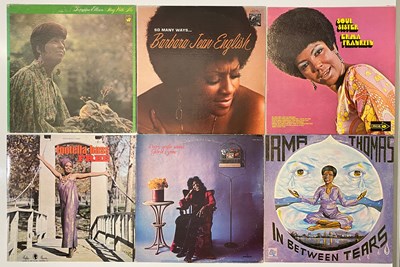 Lot 121 - 60'S 70'S SOUL SISTER LPS - ERMA FRANKLIN, IRMA THOMAS, GLORIA LYNNE, KIM WESTON + MORE