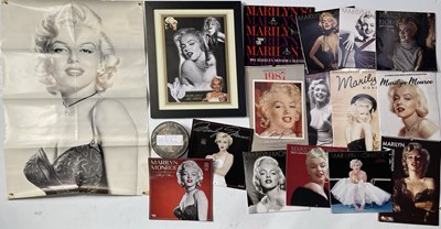 Lot 212 - MARILYN MONROE - COLLECTION OF MEMORABILIA INC SLIDES/POSTERS/CALENDARS.