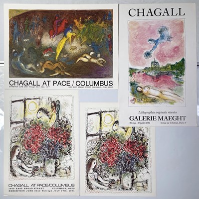 Lot 258 - MARC CHAGALL - COLLECTION OF PACE POSTERS.