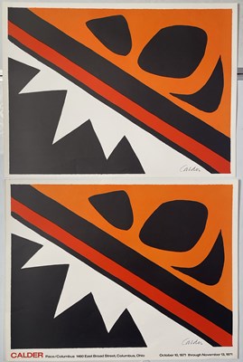 Lot 260 - ALEXANDER CALDER - GALLERY/EXHIBITION POSTERS.