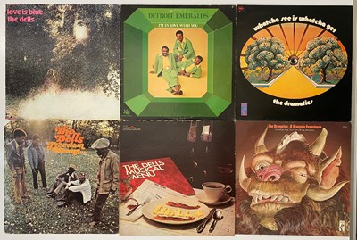 Lot 128 - 60'S 70'S SWEET SOUL & RARE-GROOVE - THE DRAMATICS, THE DELLS, DETROIT EMERALDS + MORE