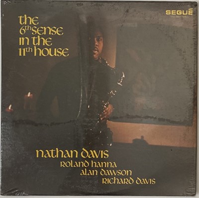 Lot 202 - NATHAN DAVIS - 'THE 6TH SENSE IN THE 11TH HOUSE' LP - USA 1972 SEALED COPY!