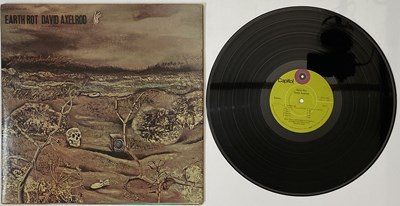 Lot 203 - DAVID AXELROD - 'EARTH ROT' LP - USA 1970 ORIGINAL JACKSONVILLE PRESS - RARE JAZZ-PSYCH