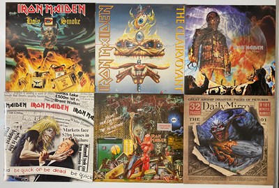 Lot 184 - IRON MAIDEN - 12" (INC PICTURE DISCS)