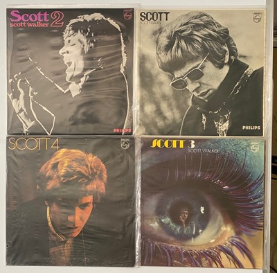Lot 153 - SCOTT WALKER - LP PACK - SCOTT 1-4 ORGINALS