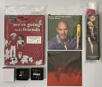 Lot 186 - THE WHITE STRIPES - BOX SET / 7" PACK (INC JACK WHITE SIGNED)