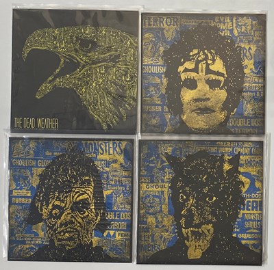 Lot 187 - THIRD MAN RECORDS - GLOW IN THE DARK HALLOWEEN LONDON POP UP - 7" PACK
