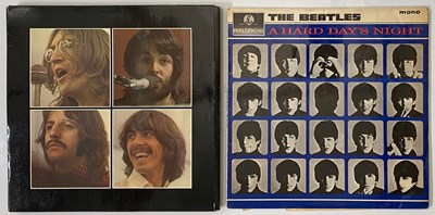 Lot 198 - THE BEATLES - LET IT BE BOX / A HARD DAY'S NIGHT LP PACK