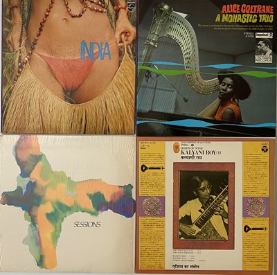 Lot 206 - RARE 60'S 70'S JAZZ, INDIAN, BOSSA NOVA LP PACK - GAL COSTA, ALICE COLTRANE, KALYANI ROY