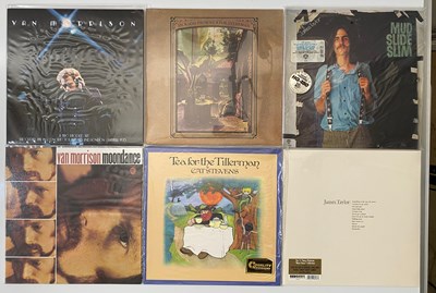 Lot 157 - FOLK ROCK - AUDIOPHILE LP COLLECTION - JAMES TAYLOR, JACKSON BROWNE, GRAM PARSONS
