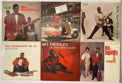 Lot 213 - BO DIDDLEY & CHUCK BERRY USA 50'S 60'S CHESS LP PACK