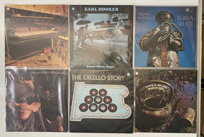 Lot 215 - 60'S 70'S UK BLUE HORIZON LABEL LPS - BUKKA WHITE, ROOSEVELT HOLTS, EARL HOOKER + MORE
