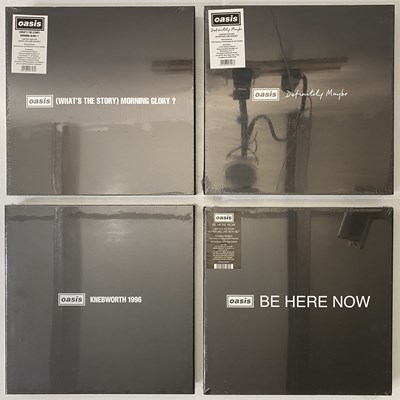 Lot 160 - OASIS - SEALED LP BOX SETS