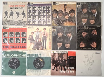 Lot 106 - THE BEATLES - UK FIRST PRESS EPs / ORIGINAL 7" COLLECTION